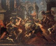 CASTELLO, Valerio The Rape of the Sabine Woman oil painting artist